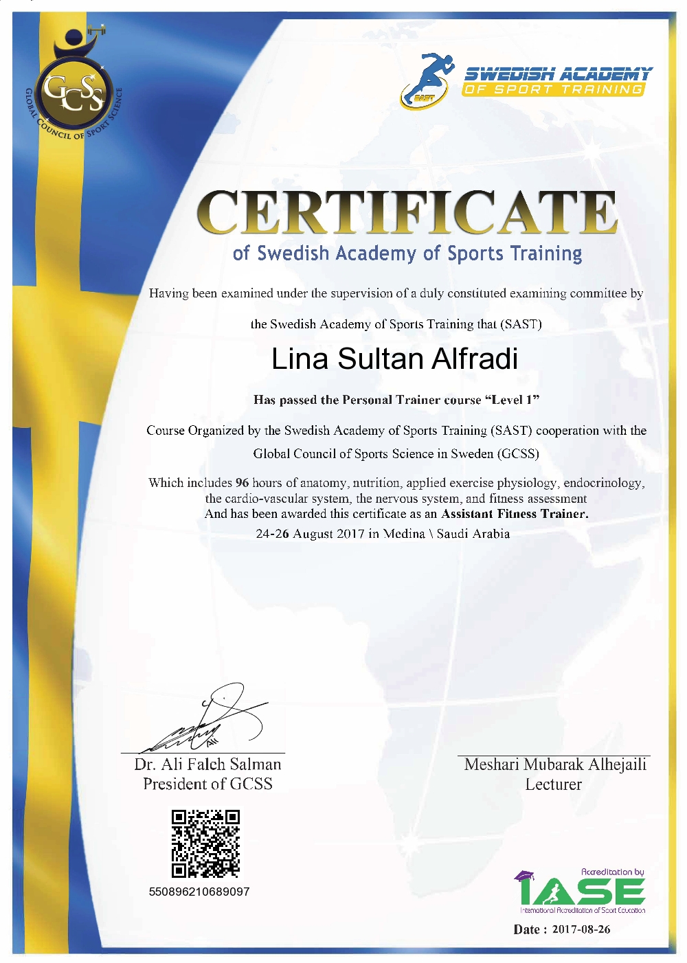 Lina Sultan Alfradi